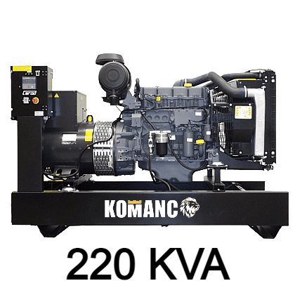 Grupo Electrógeno DEUTZ 220 KVA Abierto Trifásico