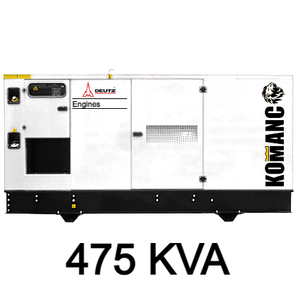 Grupo Electrógeno DEUTZ 475 KVA Insonorizado Trifásico
