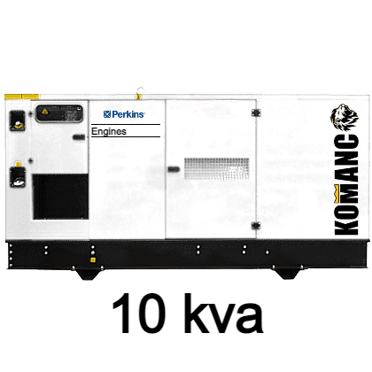 Grupo Electrógeno Perkins 10 KVA Insonorizado Monofásico