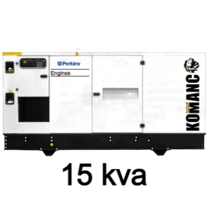 Grupo Electrógeno Perkins 15 KVA Insonorizado Monofásico