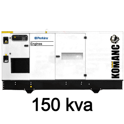 Grupo Electrógeno Perkins 150 KVA Insonorizado Trifásico