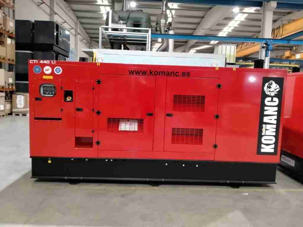 Grupo electrógeno para edificio