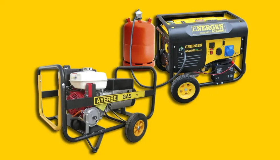 Equipo Electrógeno a Gas: