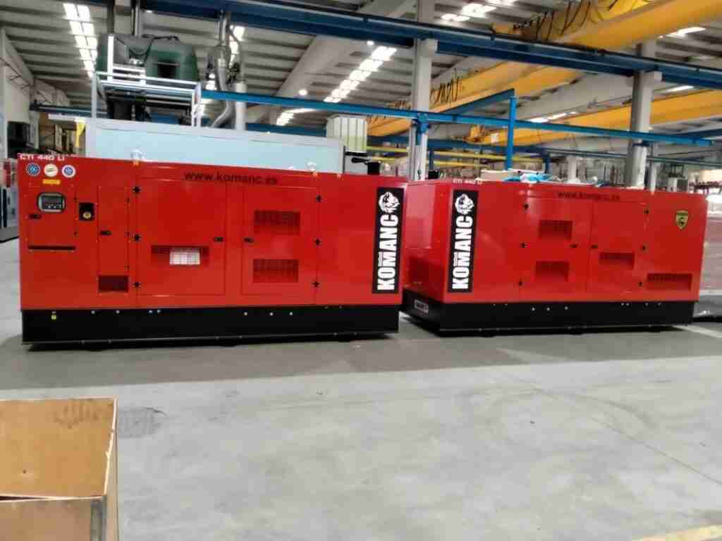 alquiler grupo electrogeno 100 kva
