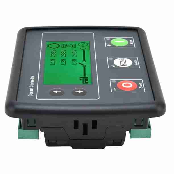 ¿Cómo puedo controlar y monitorear mi generador con el panel de control