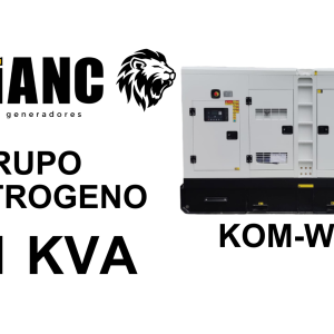 GRUPOS ELECTROGENOS KOM-WC481