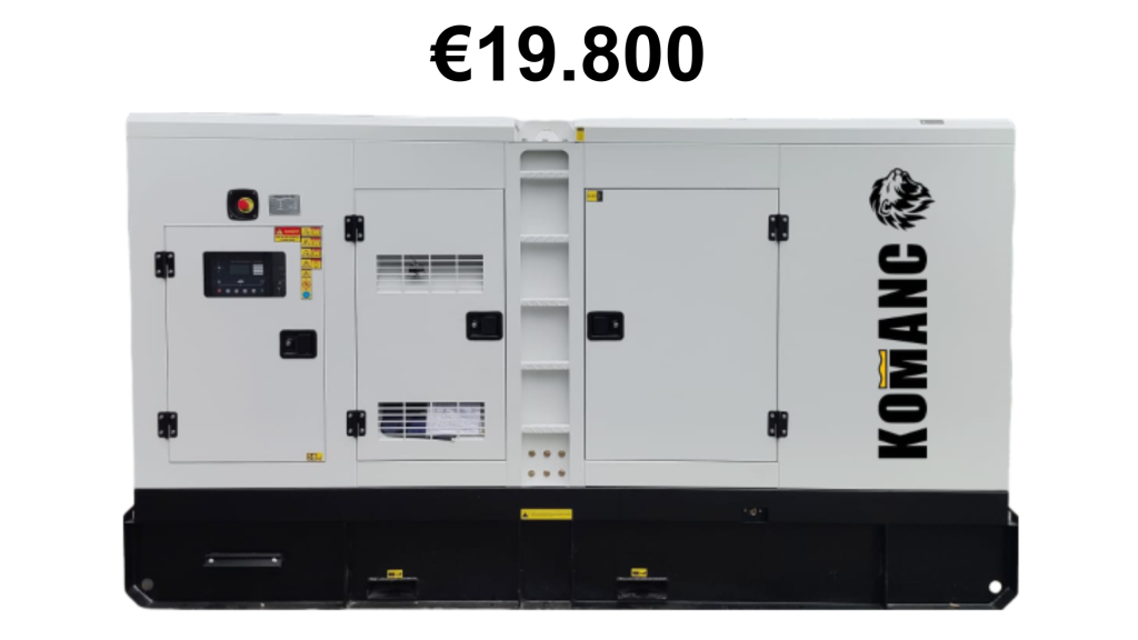 Grupo electrógeno de 220 kva