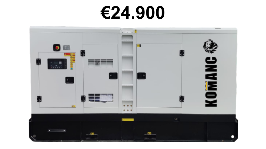 Grupo electrógeno de 253 kva